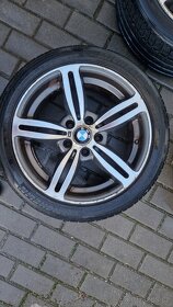 Original BMW M disky + gumy - 225/45 R17 - 2