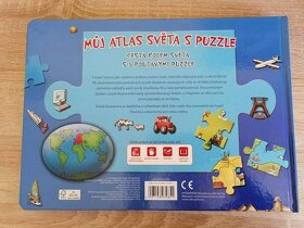 Atlas světa puzzle - 2