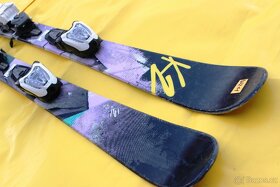 Dětské freestyle lyže K2 119 cm, jádro DŘEVO, naservisované - 2
