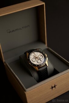 Hodinky, Hamilton Chronograph – Rose Gold - 2