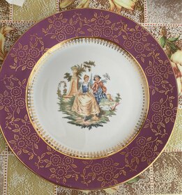 Czechoslovakia porcelán Karlovy Vary talíře - 2