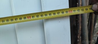 Prodám použité vstupní plastové dveře - 2