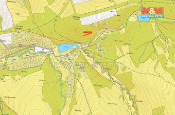 Prodej lesa, 953 m², Kněždub - 2