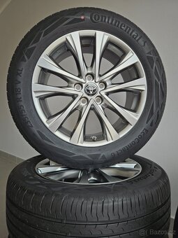 Orig. Toyota 5x114 Letní 235/55/18 - Zánovní - 2