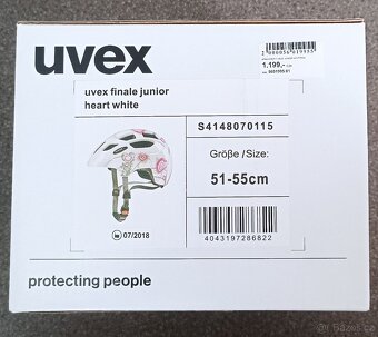 Dívčí cyklistická helma Uvex - 2