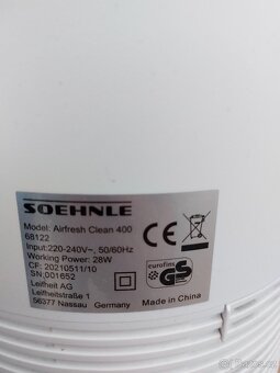 Čistič vzduchu Soehnle Airfresh Clean Connect 400 68122 / 60 - 2