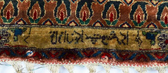 Starožitný hedvábný koberec Saruk Sarugh kolem roku 1850 Ori - 2