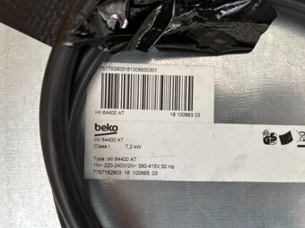Plně funkční - indukční varná deska Beko HII 64400 AT - 2