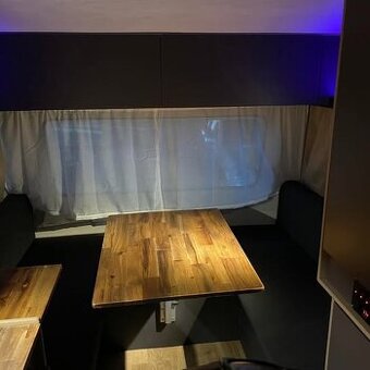 Karava Astra po komplet renovaci, victron+Lifepo4, voda, led - 2