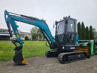 bagr, rypadlo, motor Kubota - 2