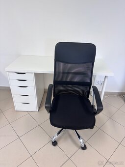 Ikea Lagkapten/Alex 120x60cm + otočná židle - 2