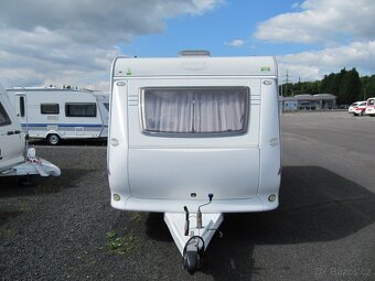 Prodám karavan Hobby 400 sf,model 2008 + mover, klima ,stan - 2