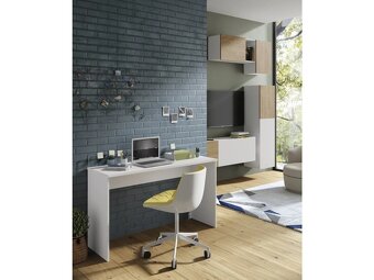 Psací stůl HALEY – bílý, nový, v originálním balení - 2