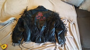 Dámská bunda na motorku křivák - 2