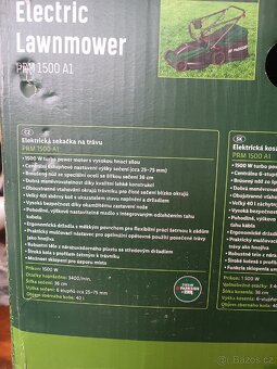 Elektrická sekačka na trávu - 2