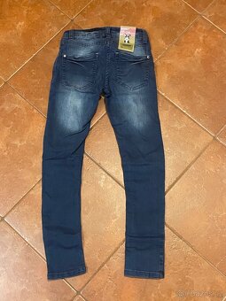 NOVÉ Dívčí Skinny Džíny - 2