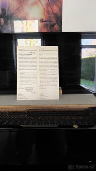 Petrof 115 demichipp v záruce, včetně židle, doprava zdarma - 2