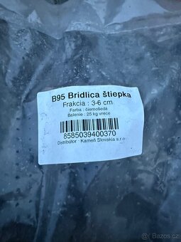 Břidlice B95 kamenná štěpka 125kg - 2