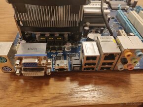 Gigabyte GA-EG41MFT-USS2H, Q6600, GPU, 8GB DDR3 - 2