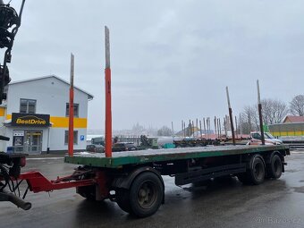 Přívěs Schwarzmuller / lesovůz/ - 2