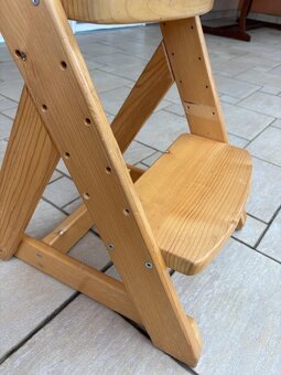 Rostoucí židlička pro dítě - 2