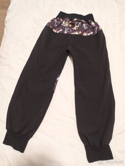 Softshellové chlapecké kalhoty vel. 128 - 2