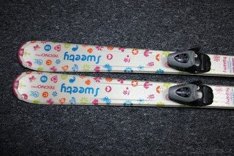 dívcí lyže tecno 120 cm , lyžáky - 2