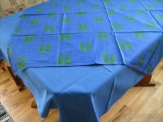 Bavlněný ubrus a vánoční napron - 2