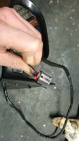 Levé zrcátko Octavia ii - 2