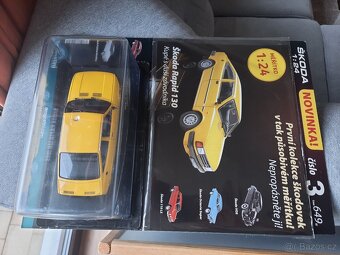 Model škoda rapid 1:24 De Agostini - 2