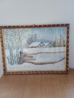 Obraz - Zimní krajina - 2