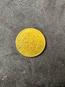 Stará zlatá mince - Svatováclavský dukát 1928 - 2