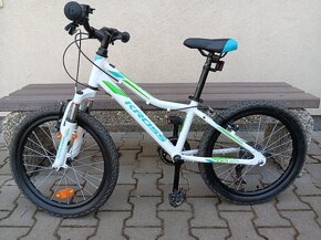 Dětské kolo KROSS LEA MINI 2.0 SR bílá modrá - 2