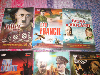 DVD-Válečné filmy-nevybalené-vyberte si. - 2