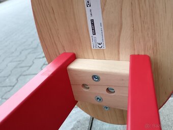 Houpací dřevěný sob (IKEA) - 2