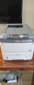 Tiskárna oki pro 7411 wt s bílím tonerem - 2