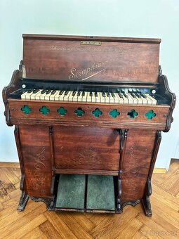 Harmonium Schiedmayer Pianofortefabrik Stuttgart 2.pol.19.s - 2