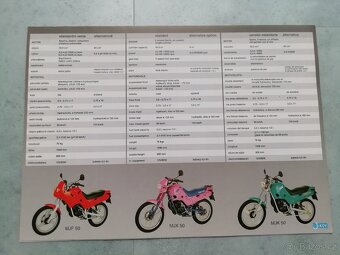 Motocykl Motor Jikov Dandy 50 prospekt - doprava v ceně - 2