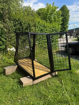 Přepravní klec/box na velkého psa do auta - 2