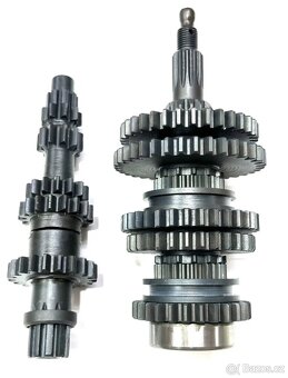 Hřídele do převodovky soukolí 8/37 9/35 10/35 Dněpr Ural M72 - 2