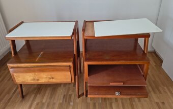 Noční stolky a toaletka (retro ze 60. let) - 2
