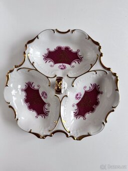 Porcelánový podnos třímístný - 2