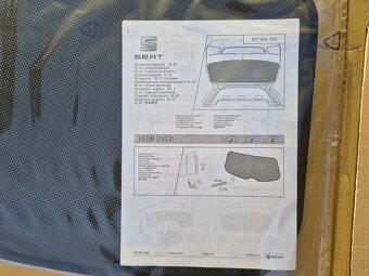 zadní sluneční clona Seat Leon od 2012 5F0064365 - 2