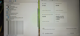 Dell, i7-10850H 6/12x 5,10GHz, 16GB DDR4, 512GB NVMe,bat. 1h - 2
