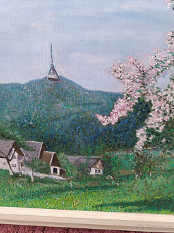Starý obraz -JEŠTĚD, - 2