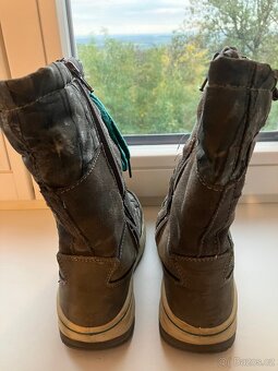 Dívčí zimní boty/sněhule Weinbrenner - vel. 36. - 2