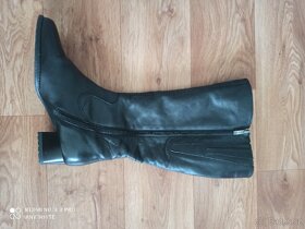 Kozačky jemná kůže vel. 4 a 1/2 Zn. Ara - 2