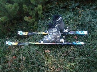 lyže 130 + lyžáky 24.5 - 2