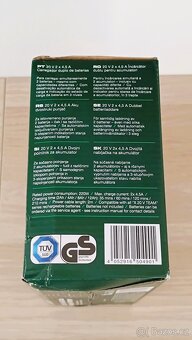 Nová Parkside X20 Team Dvojitá rychlonabíječka PDSLG 20 B1 - 2