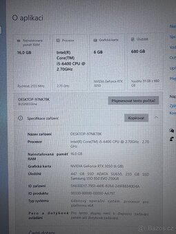 Herní PC - V záruce - 2